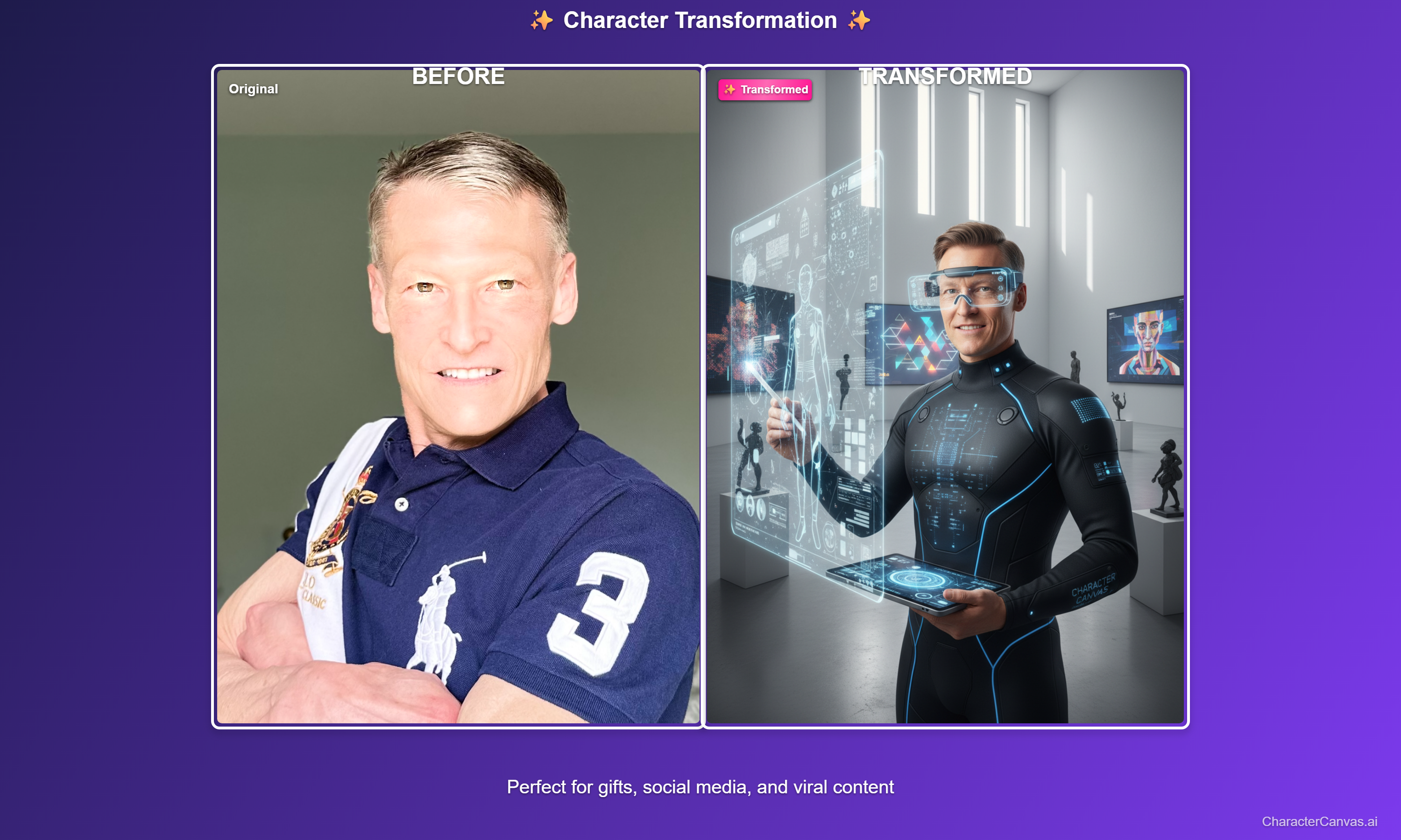 Modern Artist Transformation