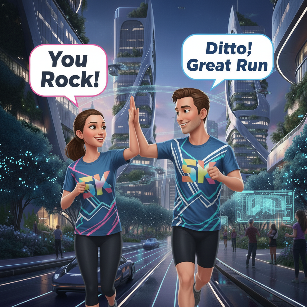 Two People Cartoon